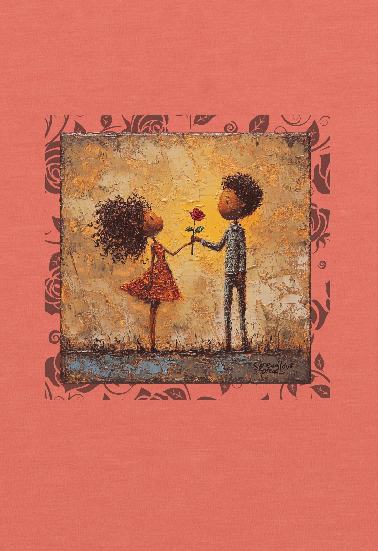 Inspire 25 โ Love Beyond Words Cotton T-Shirt