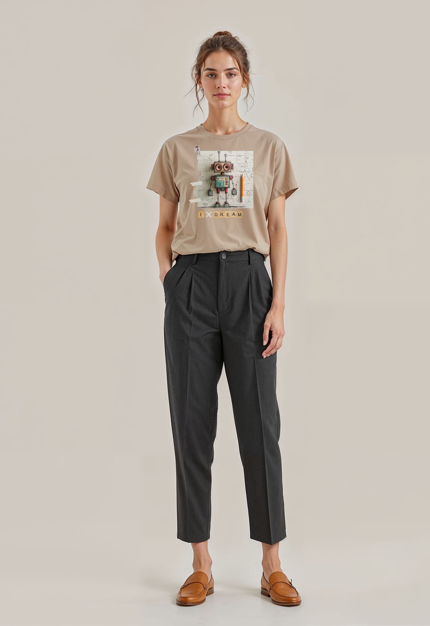 Inspire 26 โ Robotic Vision Cotton T-Shirt
